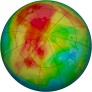 Arctic Ozone 2012-02-21